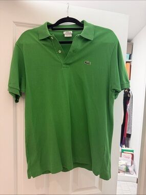 Lacoste Men's Bright Green Piqué Polo
